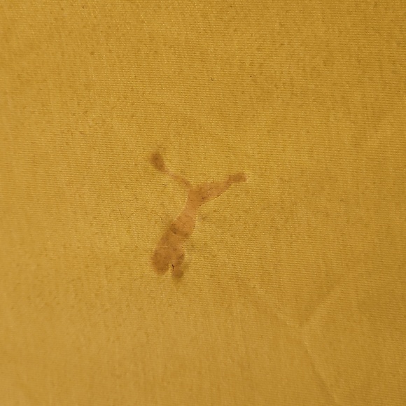 Puma Men's Gradient Tee in Yellow and Black sz Medium - Picture 5 of 8